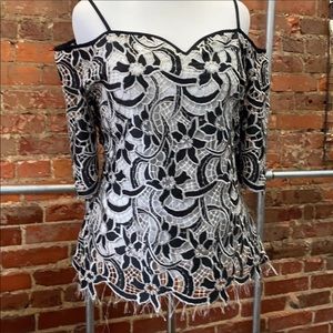 ✨Gorgeous Open Lace Top✨
